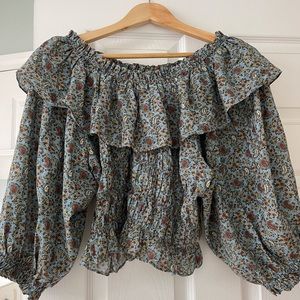 Doen Luce Blouse Floral Paisley-worn once- would also trade for a S
